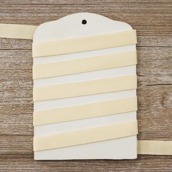 Лента репсовая SAFISA, 10 мм, 25 м, цвет 21  персиковый айвори. Арт 350-10мм-21