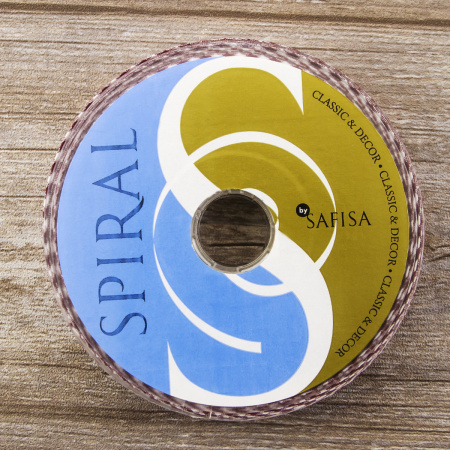 Косая бейка с рисунком SAFISA, арт.5400, 30 мм, 25 м, цвет 58. Арт 5400-30мм-58