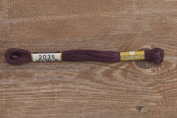 Мулине COSMO однотонный цвет  2035      . Арт 25-6/2035      