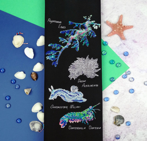 Набор для вышивания "Подводные обитатели". Арт 03.019.05