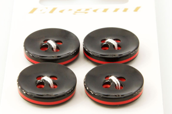 Пуговицы ELEGANT. Арт 14755-18-00RED/4