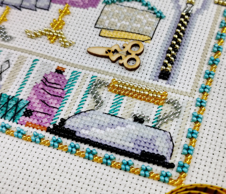 Набор для вышивания  "Манекен". Арт 13.003.58