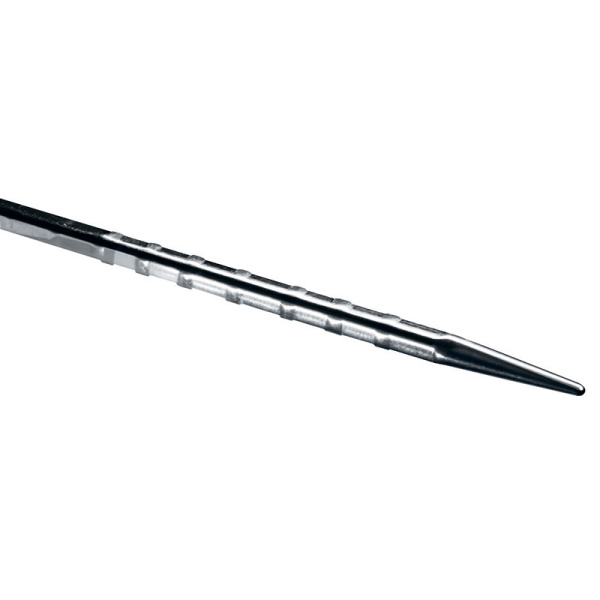 Спицы металлические круговые супергладкие c квадратным кончиком addiNovel, №6,5, 80 см.. Арт 717-7/6.5-80