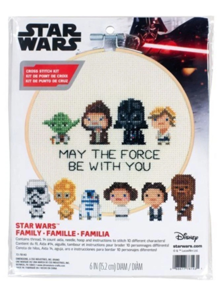 Набор для вышивания "Звездные воины". Арт DMS-72-76143