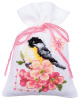 Набор для вышивания мешочков (саше) "Птички и цветы". Арт PN-0182726