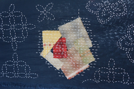 Шаблон для вышивки сашико "семь сокровищ". Арт ERS.004