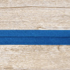 Косая бейка хлопок, 20 мм, 25 м, цвет 79, цвет морская волна. Арт 6600-20мм-79