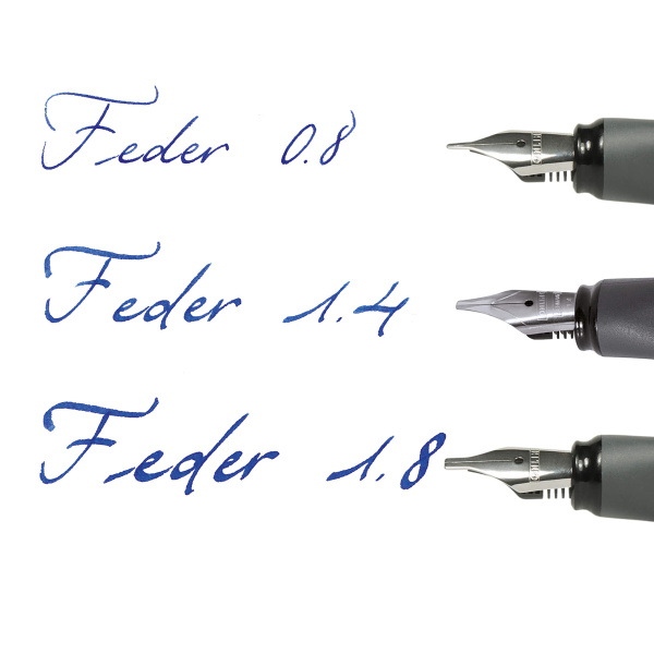 Набор для каллиграфии "Air Best Writer", 6 предметов, корпус ручки белый/серый с розовым золотом. Арт 10045