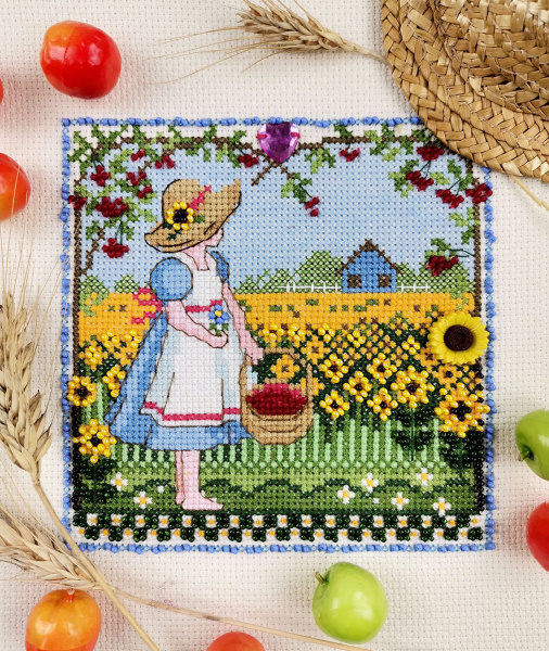 Набор для вышивания  "Мое лето". Арт 13.003.32
