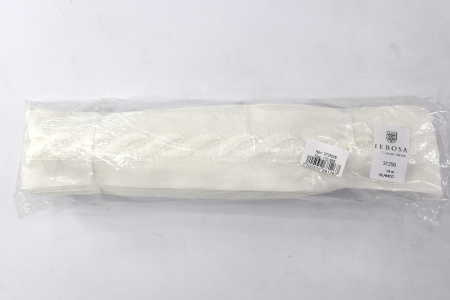 Шитье-вышивка на батисте, прошва, 60 мм, цвет белый. Арт 37250/B