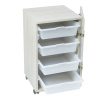 Тумбочка для хранения STORAGE PRO, серый дуб. Арт TLM.S-G001                  