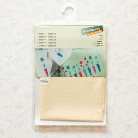 Канва в упаковке Belfast 32 ct, 48 х 68 см, цвет №222. Арт н3609/222                