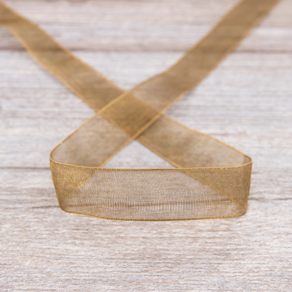 Лента органза SAFISA 15 мм, 25 м, цвет 88. Арт 520-15мм-88             