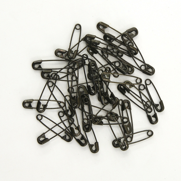 Булавки английские безопасные, ассорти 19+23 мм. Арт 414.99/G002