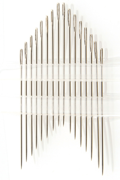 Иглы ручные для вышивания с острым кончиком, №7, 16 шт. Арт 200.7                   