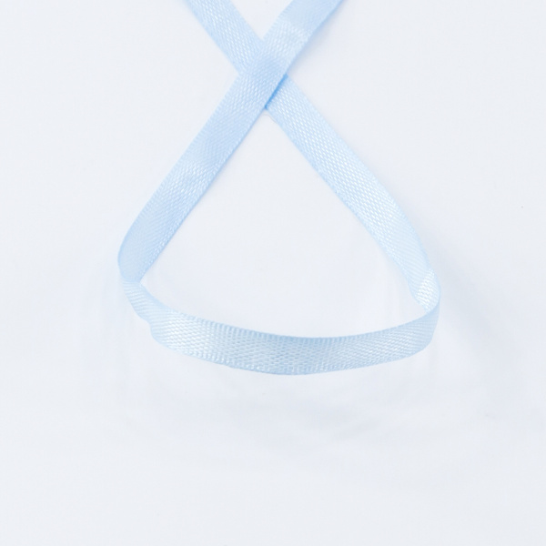 Лента для вышивания SAFISA на блистере, 4 мм, 5 м, цвет 04, светло-голубой. Арт P111-4мм-04             