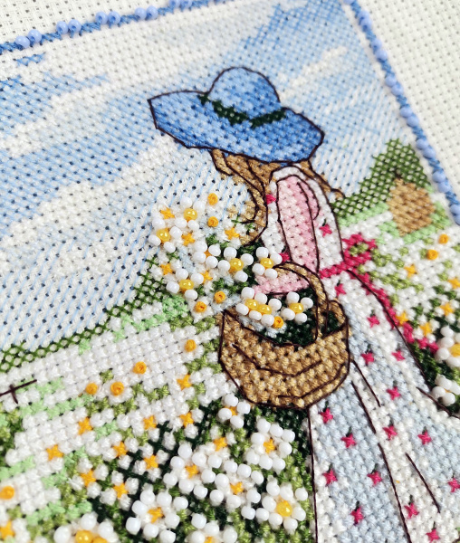 Набор для вышивания  "Ромашки". Арт 13.003.40