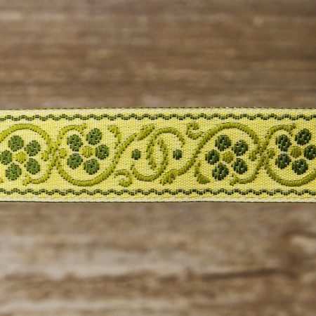 Лента жаккард SAFISA, 15 мм, 15 м, цвет 04. Арт 9208-15мм-04