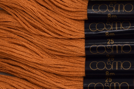 Мулине COSMO однотонный цвет  128       . Арт 25-6/128       