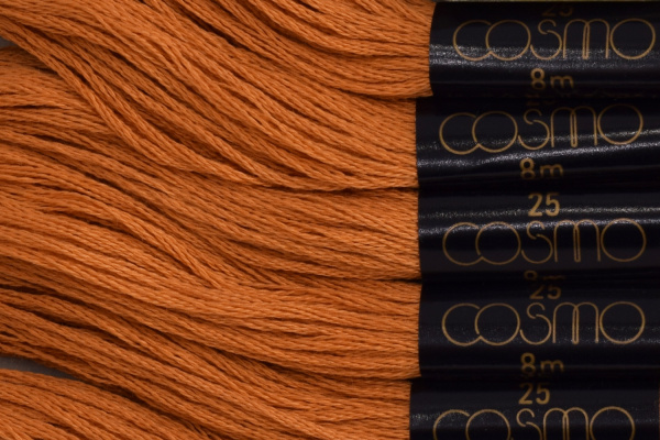 Мулине COSMO однотонный цвет  128       . Арт 25-6/128       