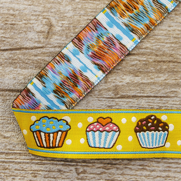 Лента жаккард SAFISA, 25 мм, 15 м, цвет 03. Арт 9176-25мм-03