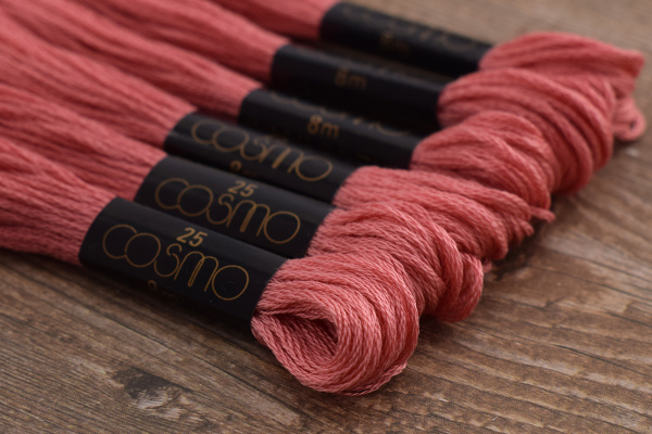 Мулине COSMO однотонный цвет  1105      . Арт 25-6/1105      