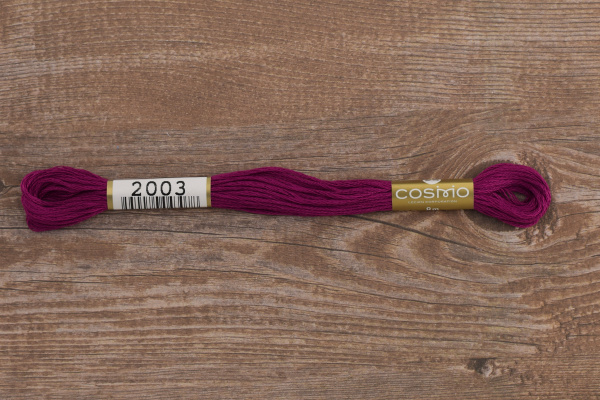 Мулине COSMO однотонный цвет  2003      . Арт 25-6/2003      