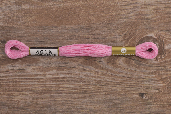 Мулине COSMO однотонный цвет  481       . Арт 25-6/481       