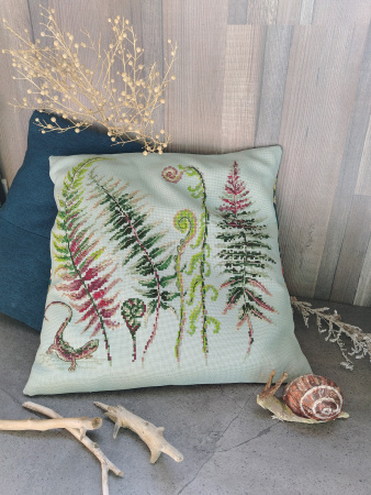 Набор для создания наволочки "Папоротник". Арт 14.001.38