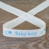 Лента репсовая на картонной катушке "Baby boy". Арт VR15.375