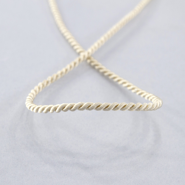 Шнур витой PEGA, бежевый, 2,8 мм. Арт 845213628A1902          