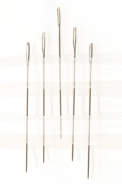 Иглы ручные для вышивания с закругленным кончиком № 28, 5 шт. Арт 203.28              