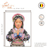 Набор для вышивания "Thai hill tribe girl"  . Арт PN-0200962