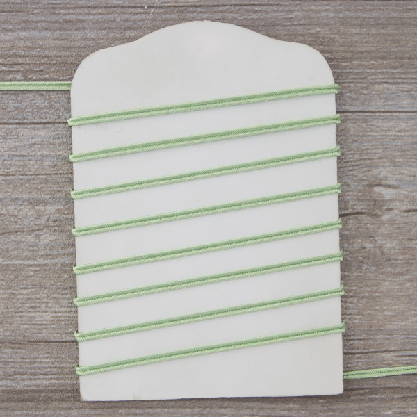 Шнур-сутаж PEGA, салатовый, 3 мм. Арт 841113909A1801