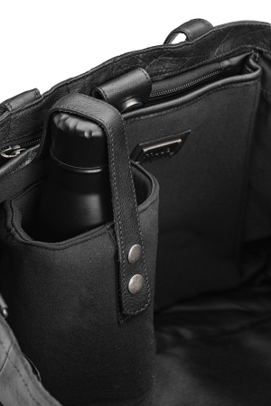 Сумка шоппер "Hiba" Black. Арт QB-4349/Black