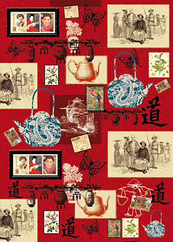 Карта для декупажа "Китайская культура". Арт DFG374                  