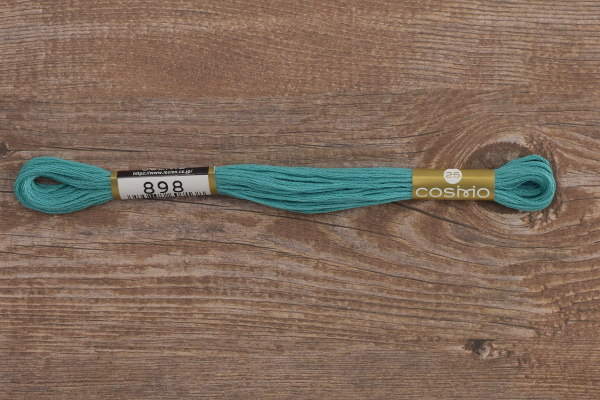 Мулине COSMO однотонный цвет  898       . Арт 25-6/898       