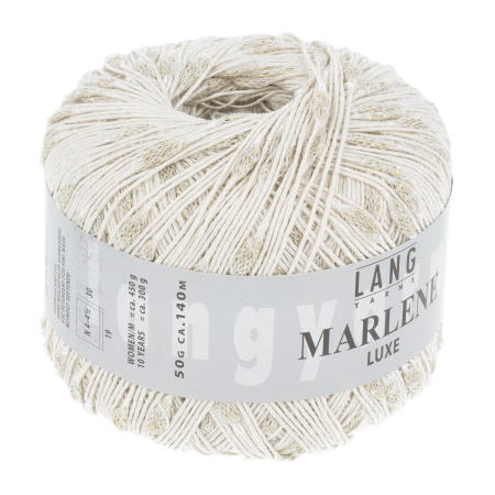Пряжа Marlene Luxe, 55% хлопок, 40% полиамид, 5% полиэстер, 50 г, 140 м. Арт 1037.0094
