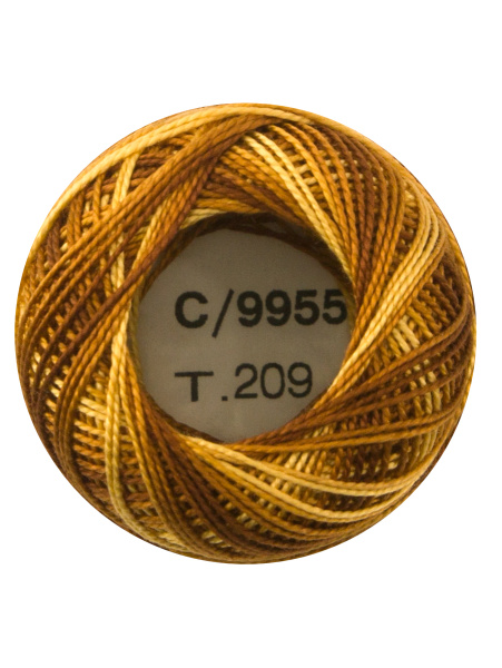 Мулине "Finca Perle"(Жемчужное"), №12,мультиколорный цвет 9955. Арт 00009/12/9955           