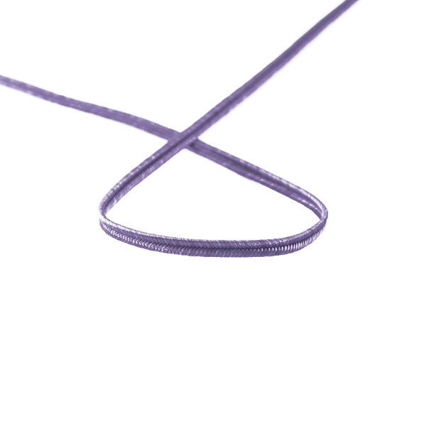 Шнур-сутаж PEGA, фиолетовый, 3 мм. Арт 841113909A4601