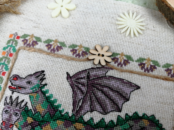 Набор для вышивания "Трехголовый огнедых". Арт 03.017.15