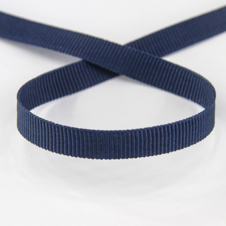 Лента репсовая PEGA, цвет темно-синий, 7 мм. Арт 811798807G7765