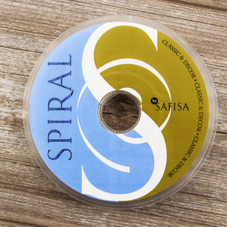 Косая бейка с рисунком SAFISA, арт.5400, 20 мм, 25 м, цвет 17. Арт 5400-20мм-17            