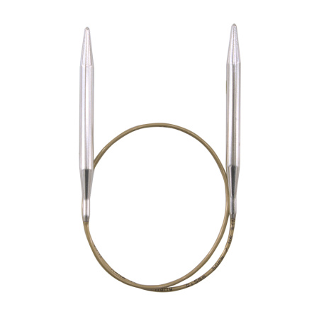 Спицы, круговые, супергладкие, addiClassic №6.5, 50 см. Арт 105-7/6.5-50