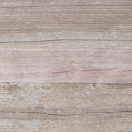 Лента органза SAFISA мини-рулон, 39 мм, 2 м, цвет 05, розовый. Арт P00520-39мм-05          