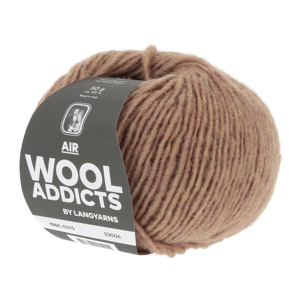 Пряжа Air, 84% шерсть, 16% полиамид, 50 г, 125 м. Арт 1001.0015