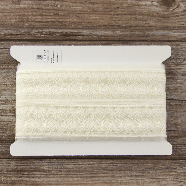 Кружево-вышивка на тюле, 30 мм. Арт 42179/00