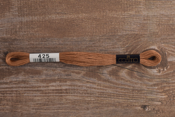 Мулине COSMO однотонный цвет  425       . Арт 25-6/425       