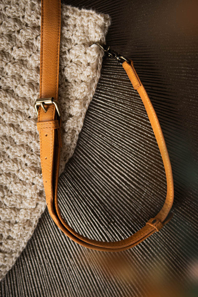 Ручка съемная для сумки "Caia" Black. Арт QB-4454R1/Black