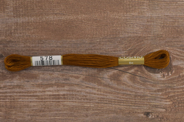 Мулине COSMO однотонный цвет  578       . Арт 25-6/578       